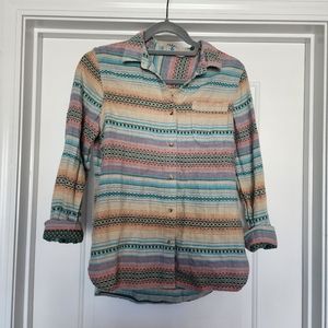 Woolrich Western/Boho Button Down
